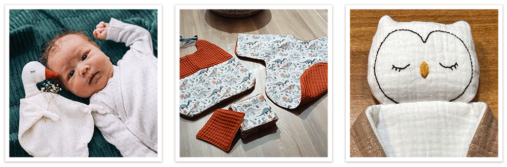créations couture des clientes d'Albertine Atelier